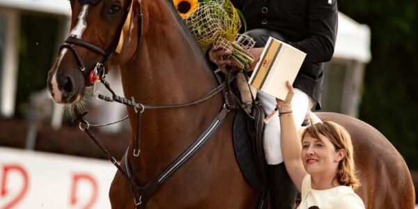 Wojciech Wojcianiec i ALIEAN ZIN’GALERIANI sp najlepszą polską parą Grand Prix Silesia Equestrian